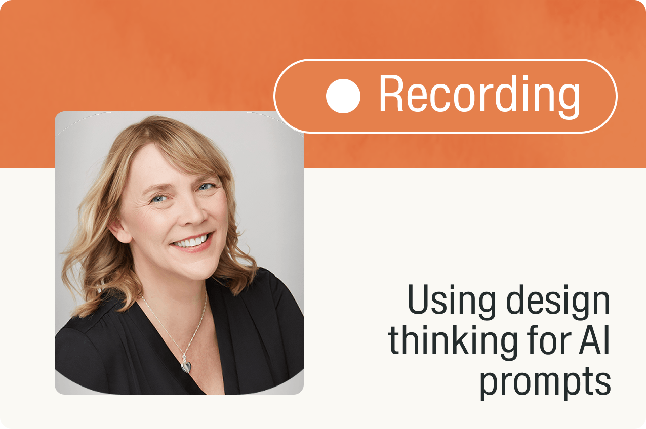 Master AI prompts with design thinking