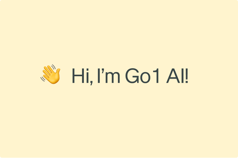 Introducing Go1 AI: Making every learning moment more relevant and personal