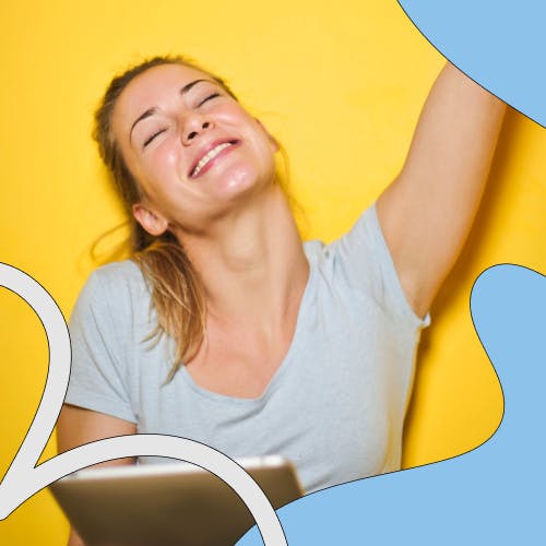 Smiling woman