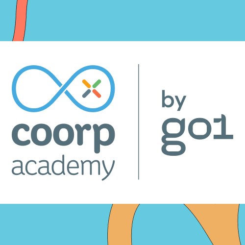 Coorpacademy logo alongside Go1 logo