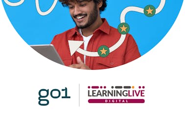 Go1 logo alongside Learning Live logo