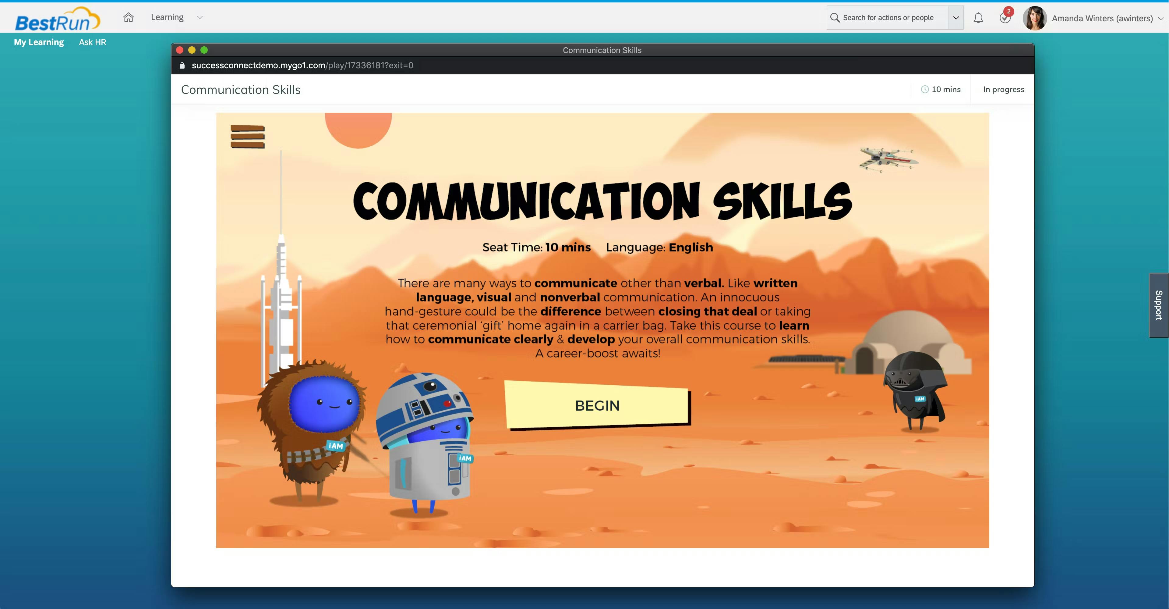 communication skills interface 