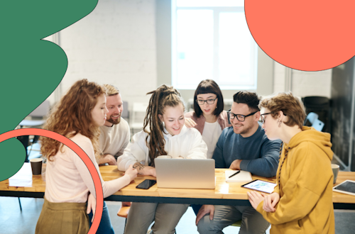 A group of people learning together, representing a culture of learning