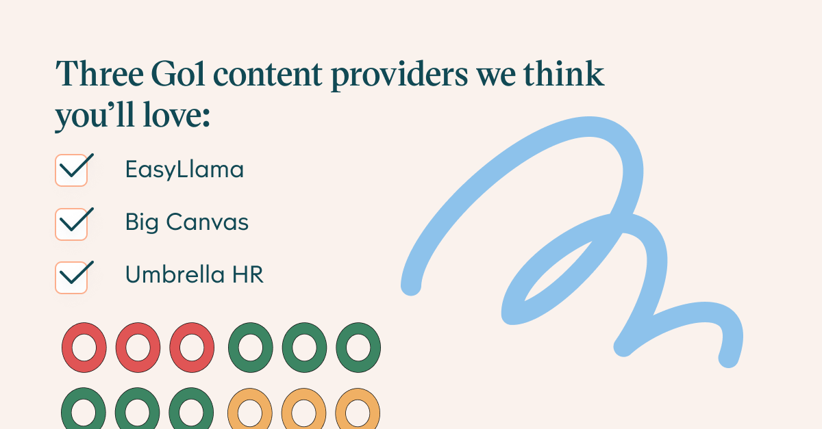 Three Go1 content providers we think you'll love