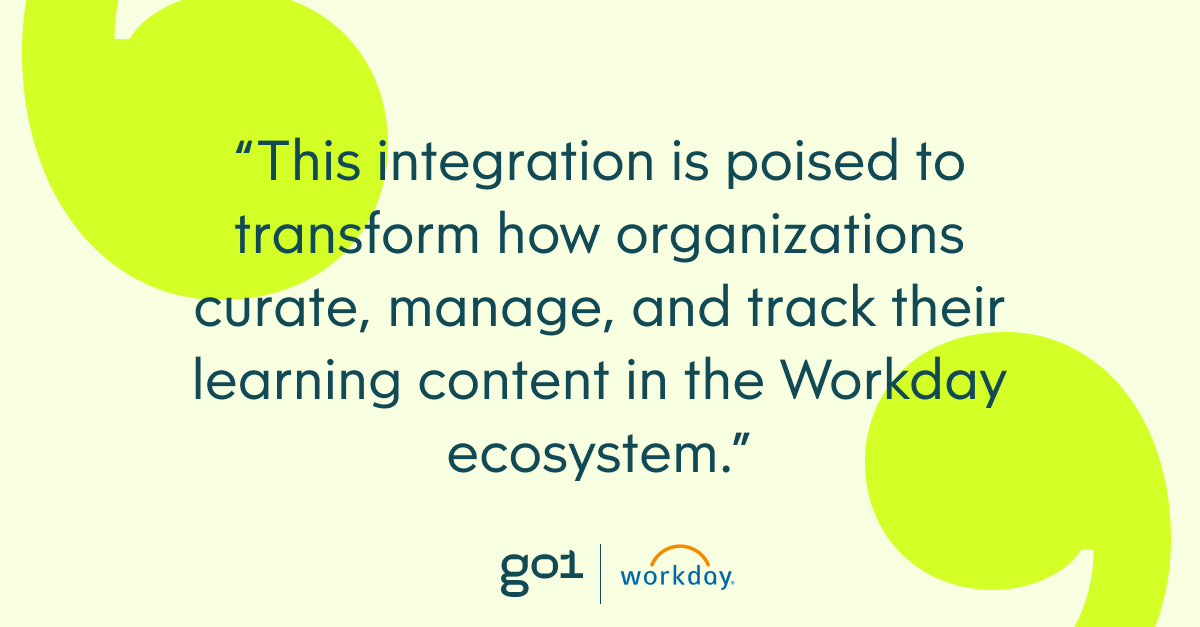This integration is poised to transform how organizations curate, manage, and track their learning content in the Workday ecosystem