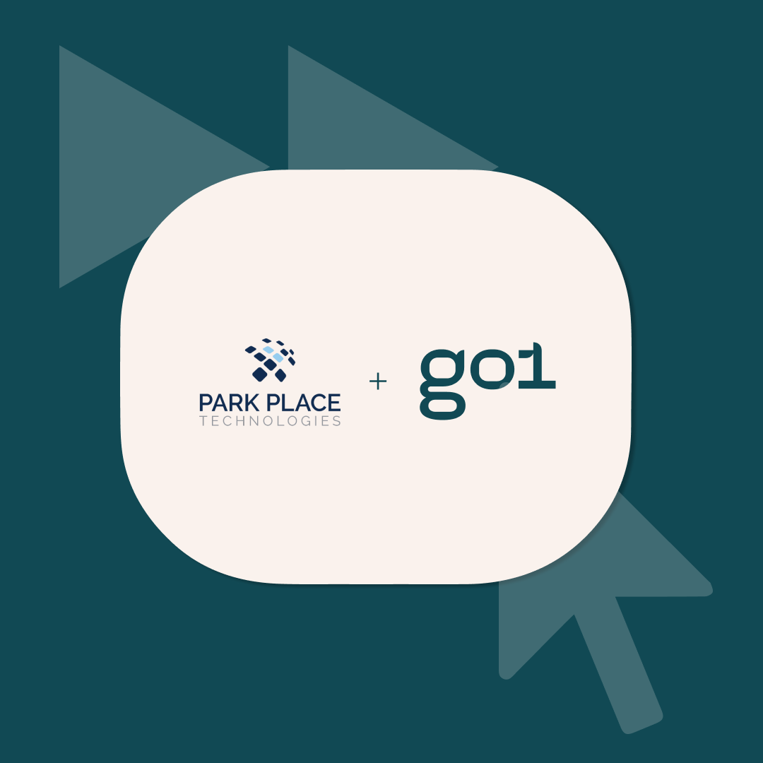 Go1 + park place technologies logos