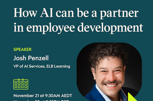 Webinar: How AI can be a partner in employee development