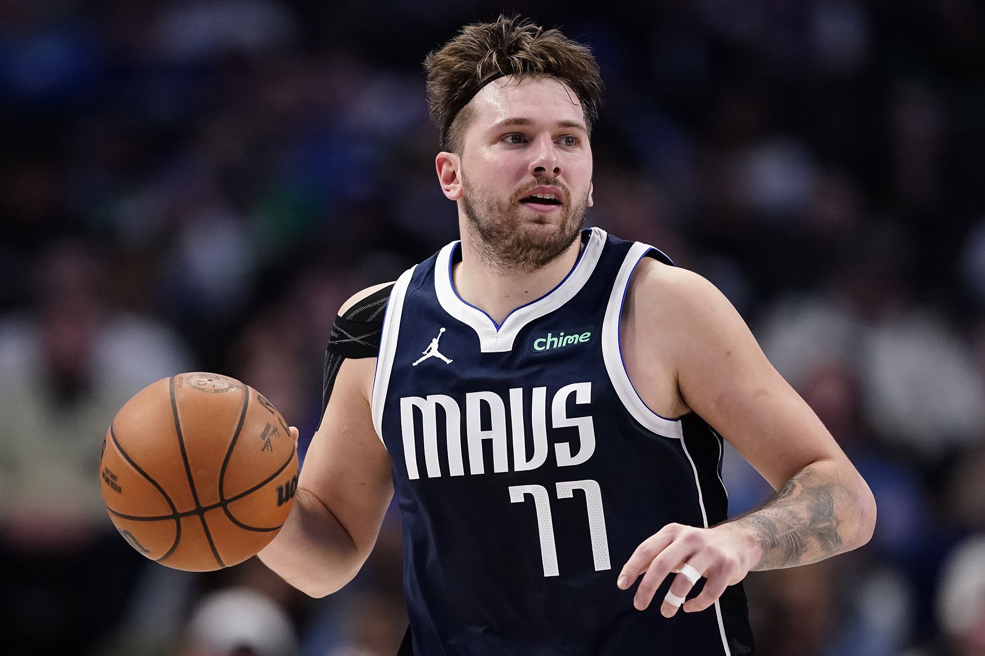 Luka with Dallas Mavericks