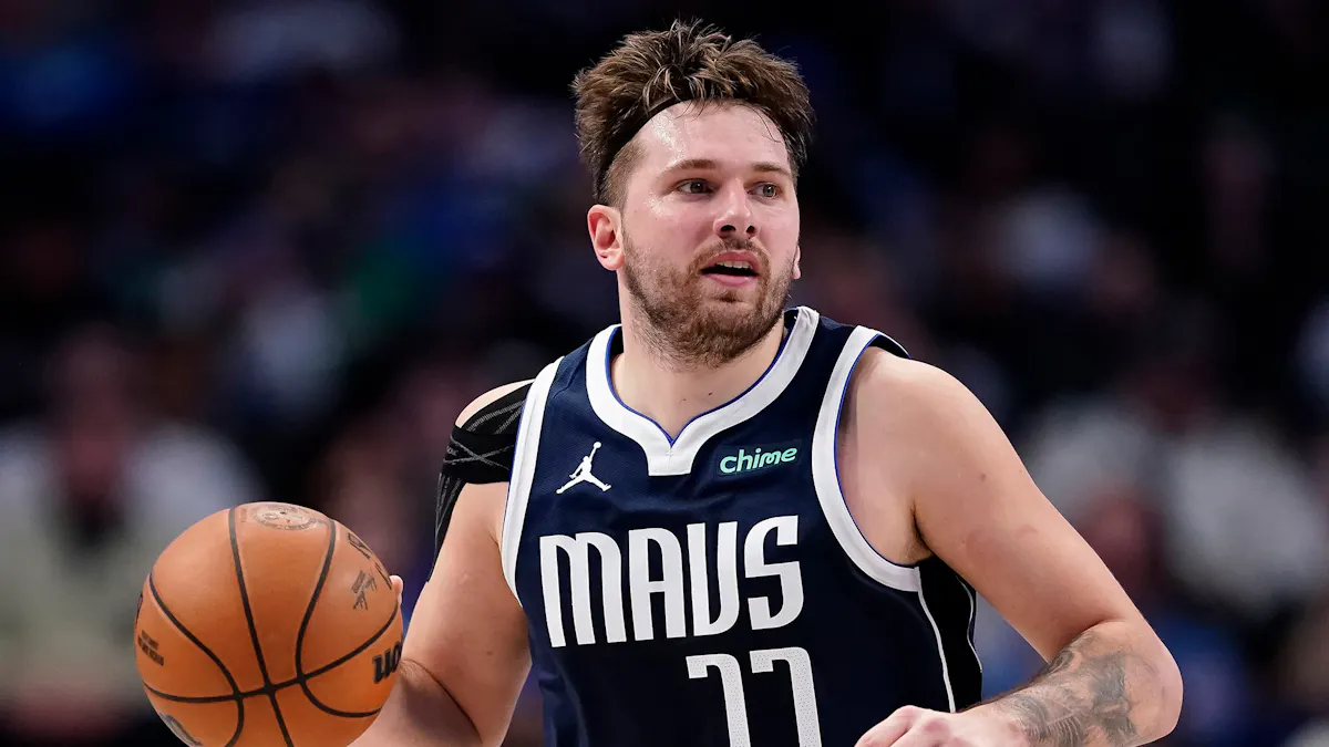 Luka with Dallas Mavericks