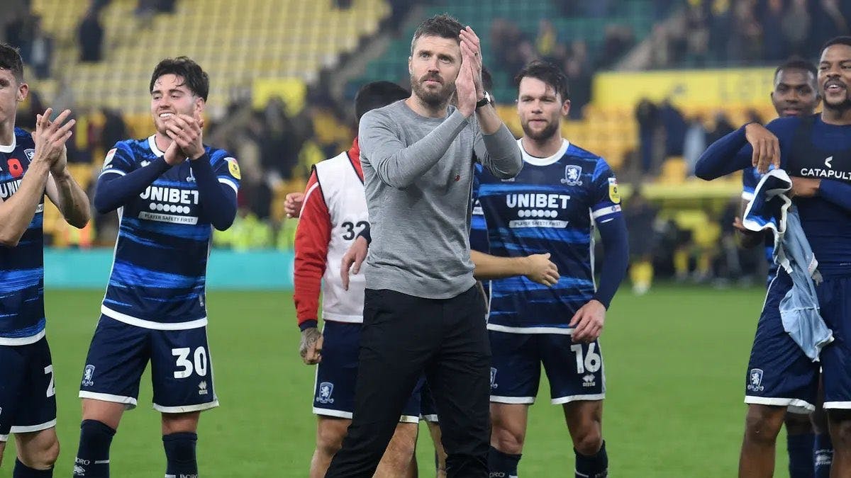 Carrick was a coach at Middlesbrough