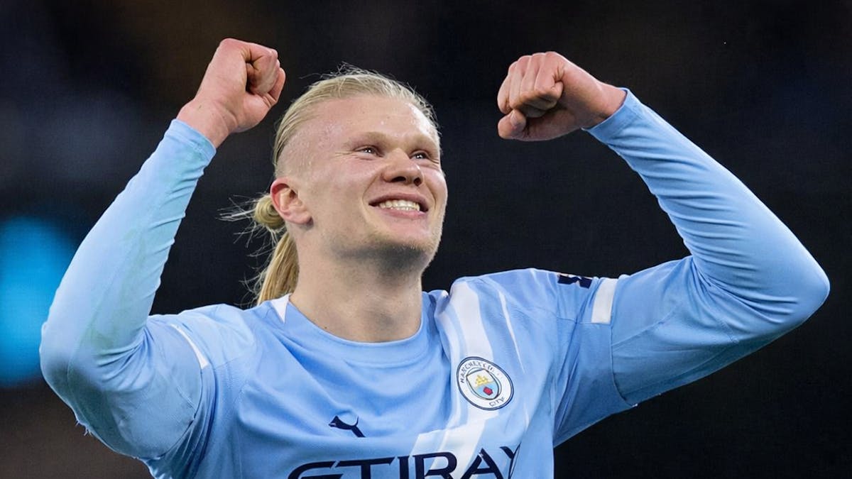 Where does Haaland rank among the greatest Premier League strikers of all time