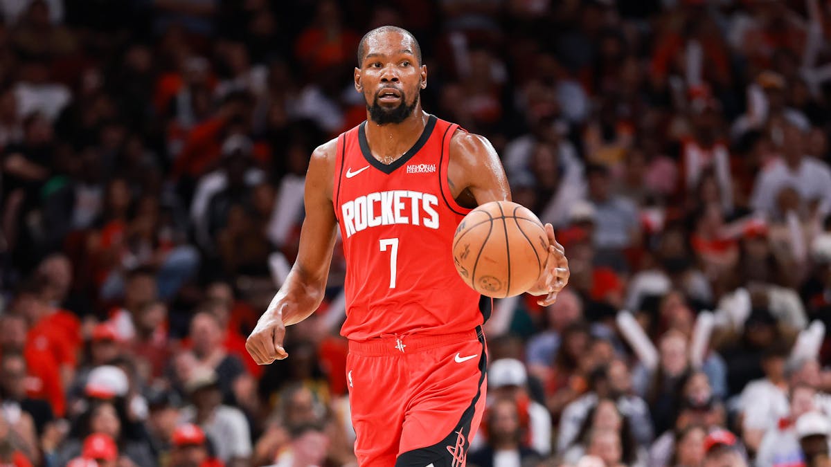 Kevin Durant playing for Houston Rockets