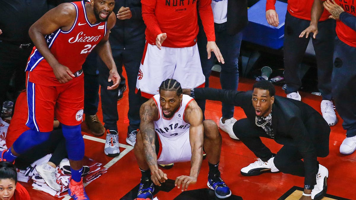 Kawhi iconic shot