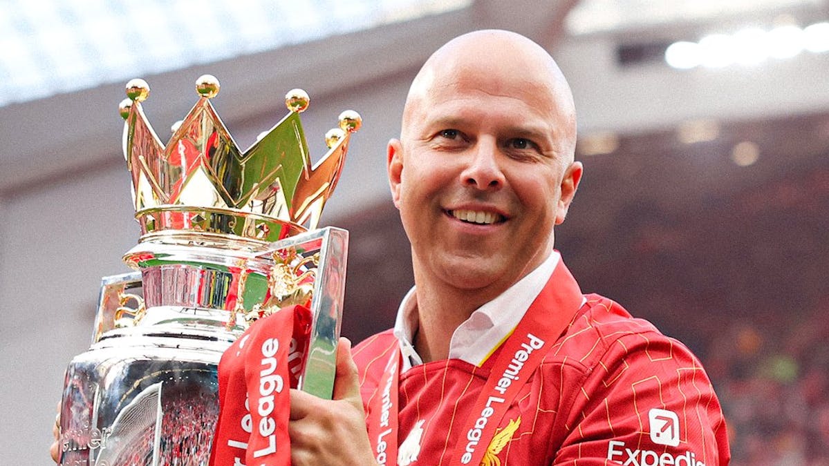 Arne Slot won the Premier League in his first season with Liverpool