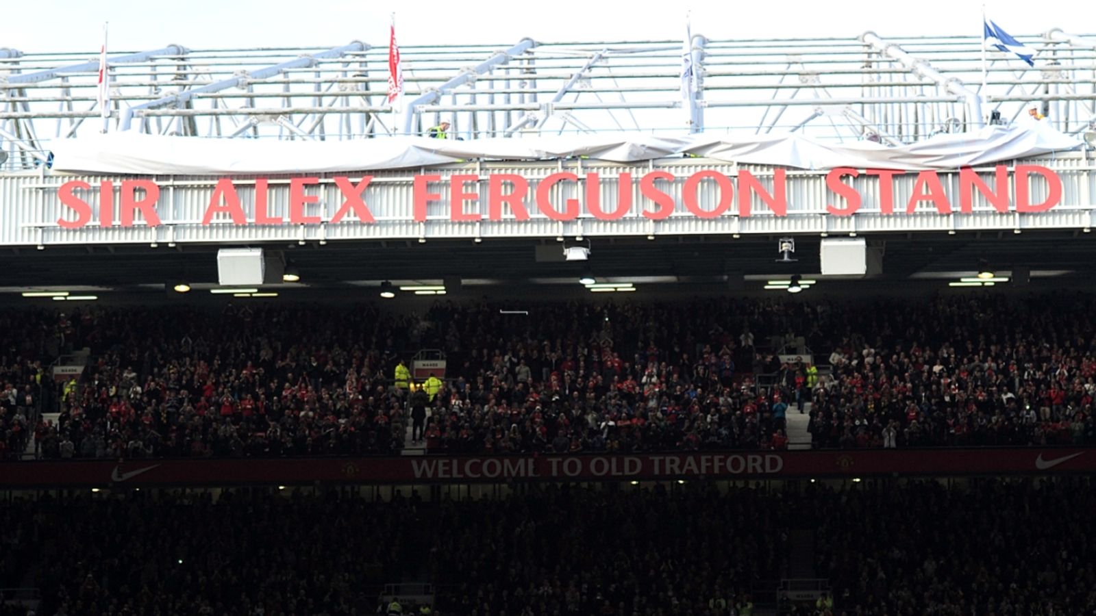 Sir Alex Ferguson stand at Old Trafford