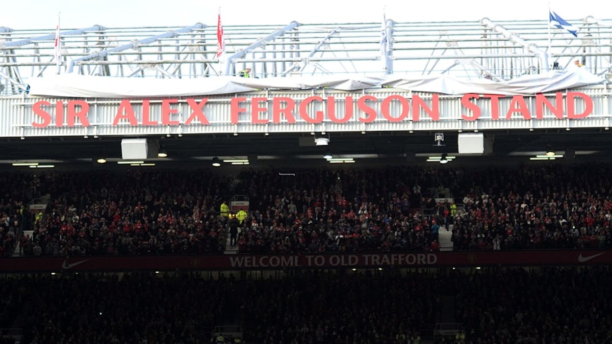 Sir Alex Ferguson stand at Old Trafford