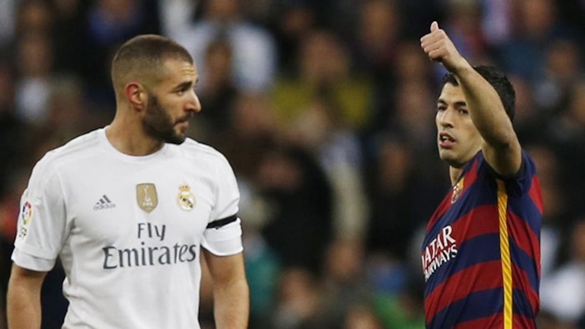 Who is the greater number 9: Suarez or Benzema?