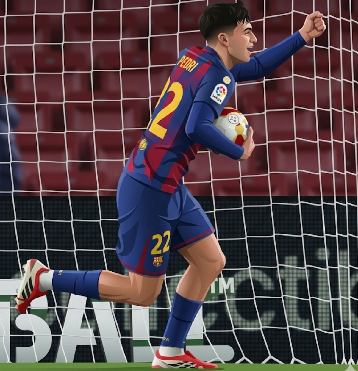 Marc Bernal was the revelation of the Copa del Rey night