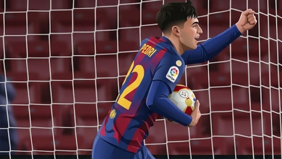 Marc Bernal was the revelation of the Copa del Rey night