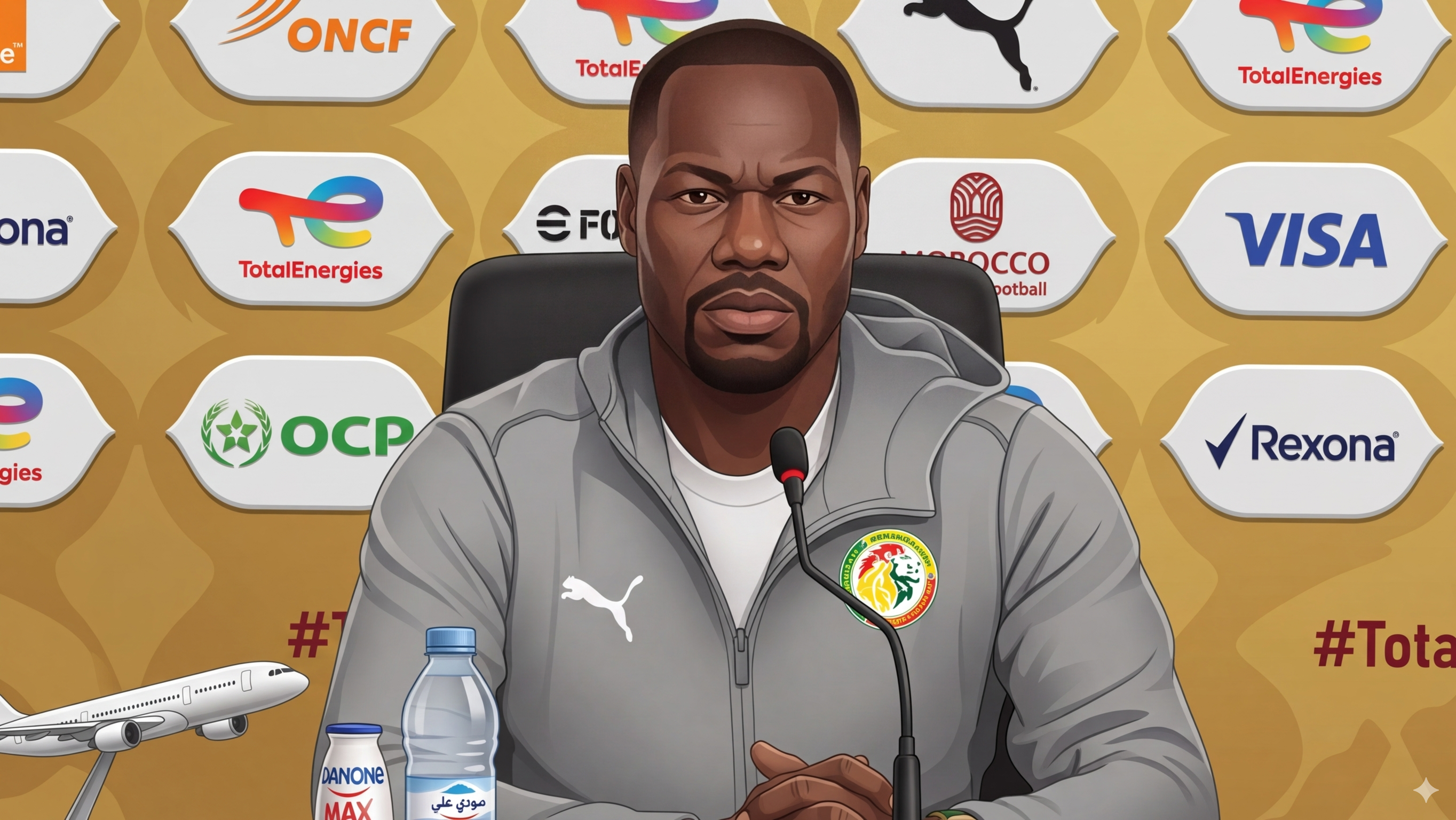 Senegal’s coach, Pape Thiaw, apologised for the conduct of his team after AFCON 2025 final in Morocco