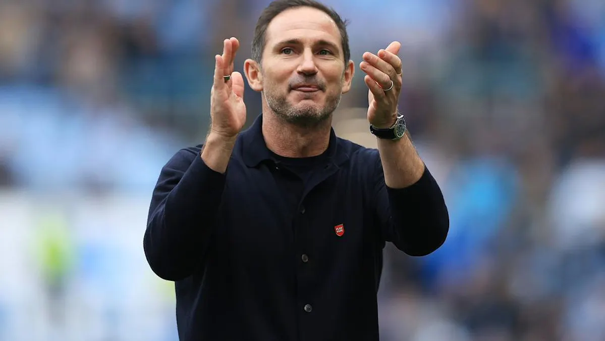 Frank Lampard became Chelsea coach after his stint at Derby County
