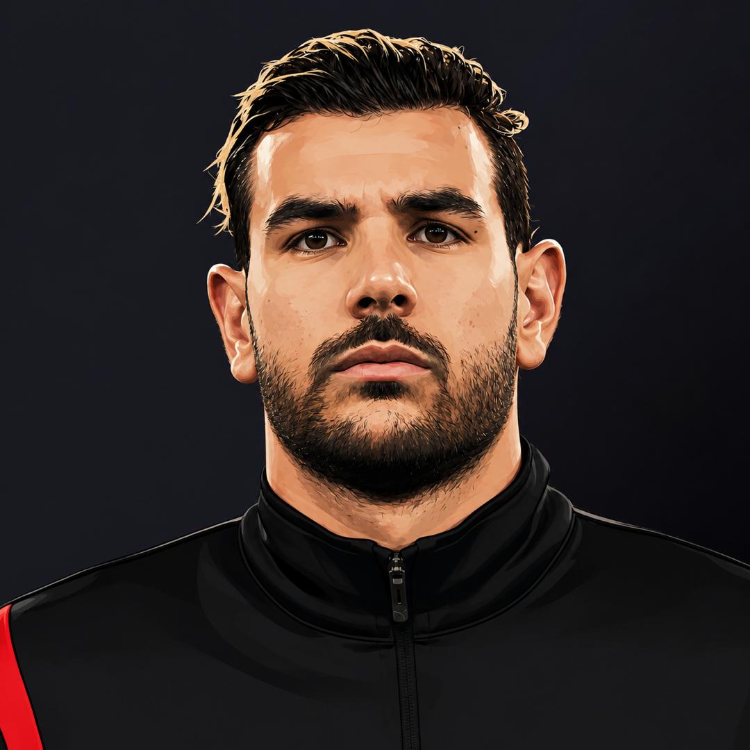 Theo Hernandez allegedly acted as the group's coordinator