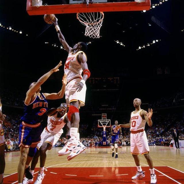 Hakeem in action