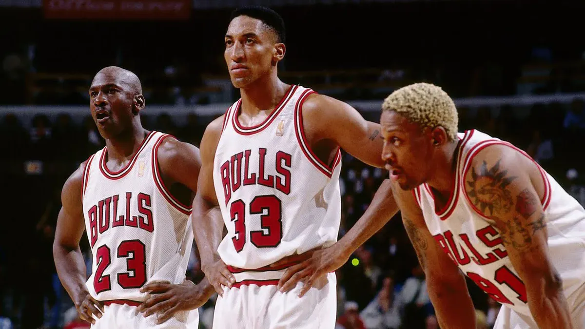 Jordan, Pippen, Rodman