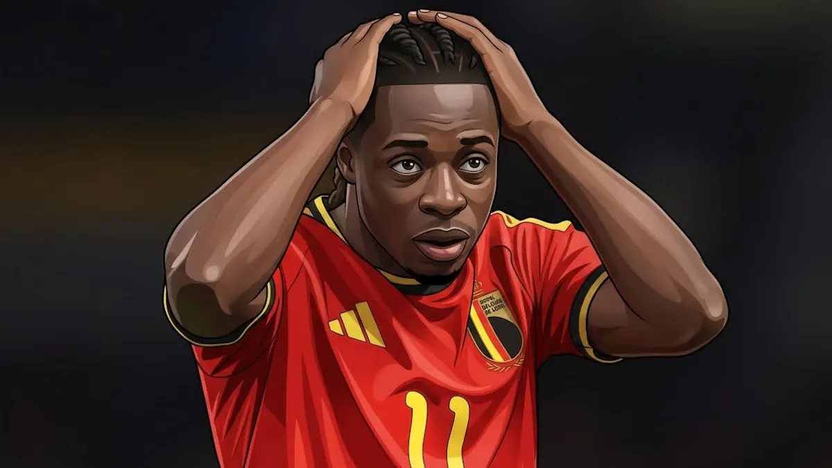 Jeremy Doku has been criticized for saying that he could leave Belgium's World Cup squad to attend the birth of his son.