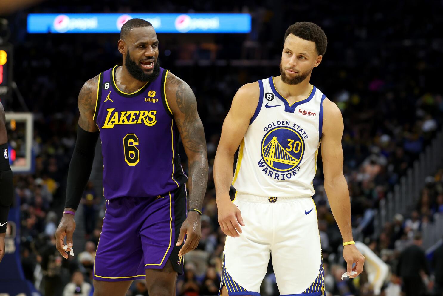 Lebron James and Steph Curry