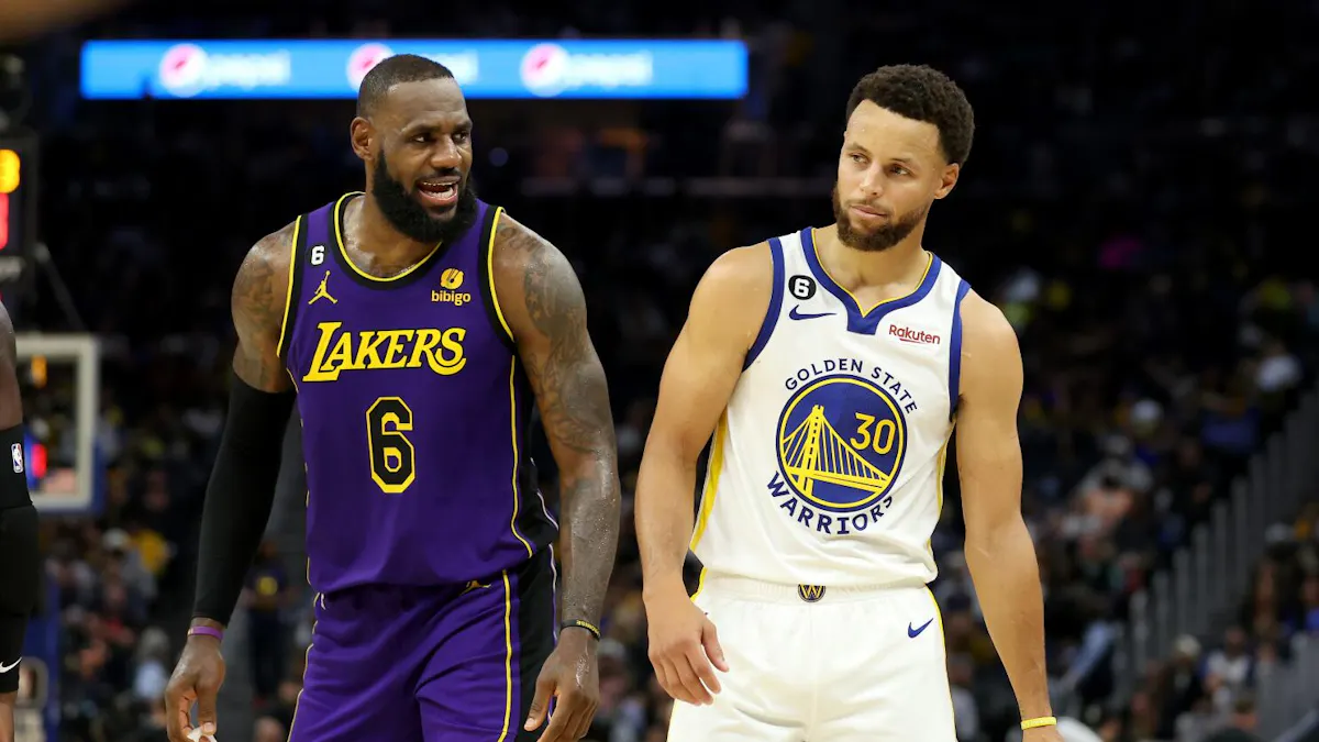 Lebron James and Steph Curry