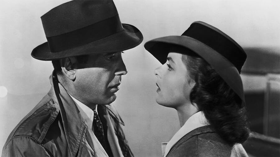 Still from the movie Casablanca