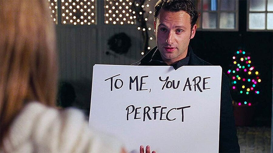 Still from the movie Love actually