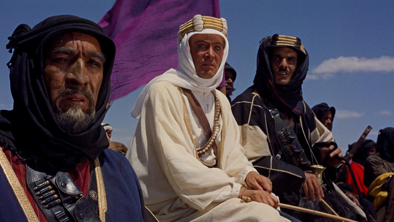 Still from the movie Lawrence of Arabia