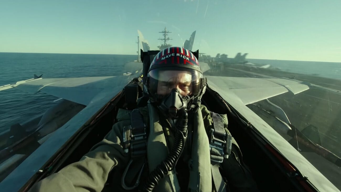 Still from the movie Top Gun: Maverick