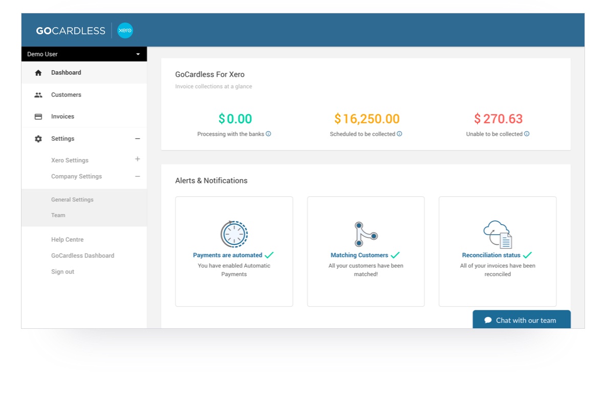 GoCardless For Xero