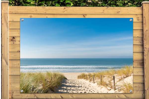 Tuinposter Duinen Strand