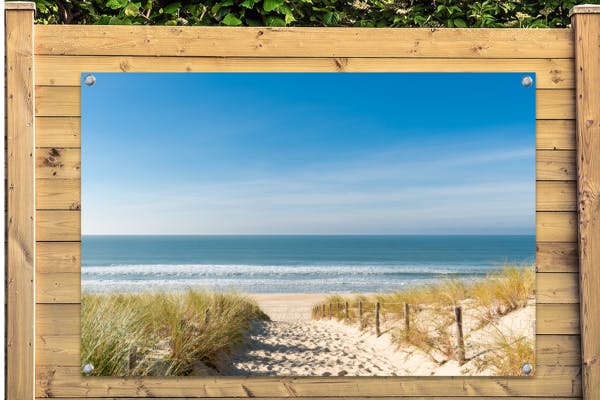 Tuinposter Duinen Strand