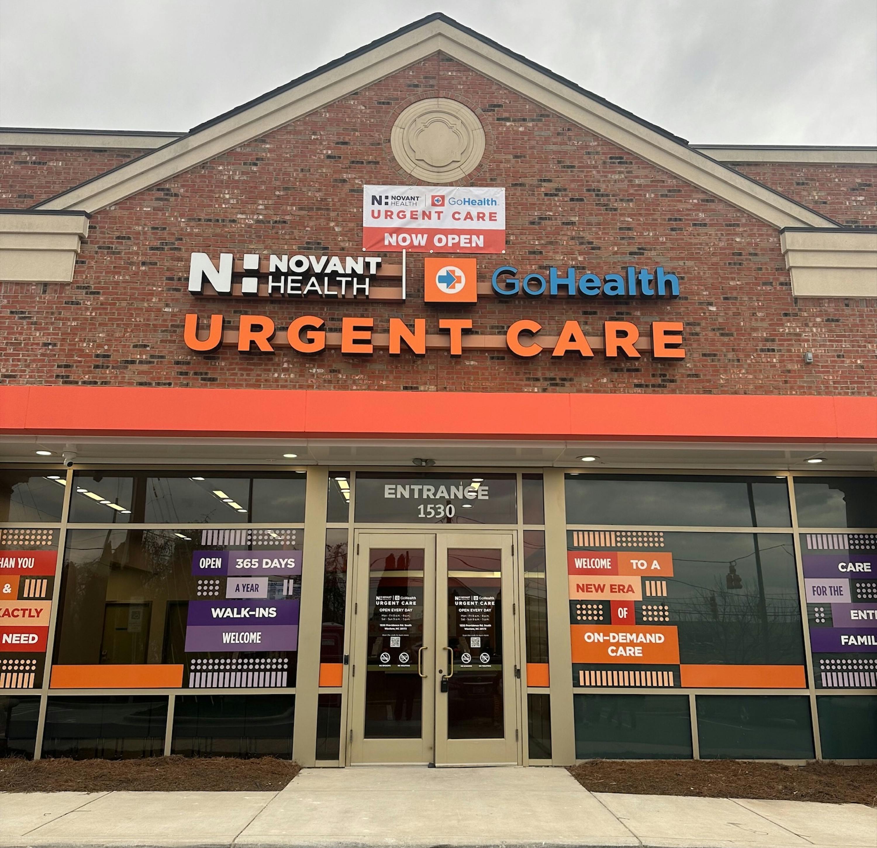 Novant Urgent Care Cornelius Nc 48