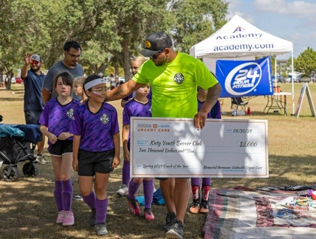 William Garcia, Katy Youth Soccer Club – 2024 Memorial Hermann-GoHealth Urgent Care Coach of the Year (Houston)