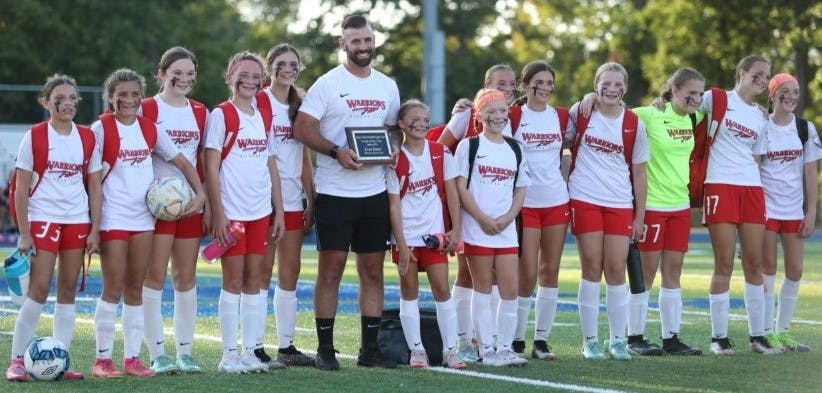 Evan Baker, Warriors Soccer Club – 2024 Henry Ford-GoHealth Urgent Care Coach of the Year (Metro Detroit)