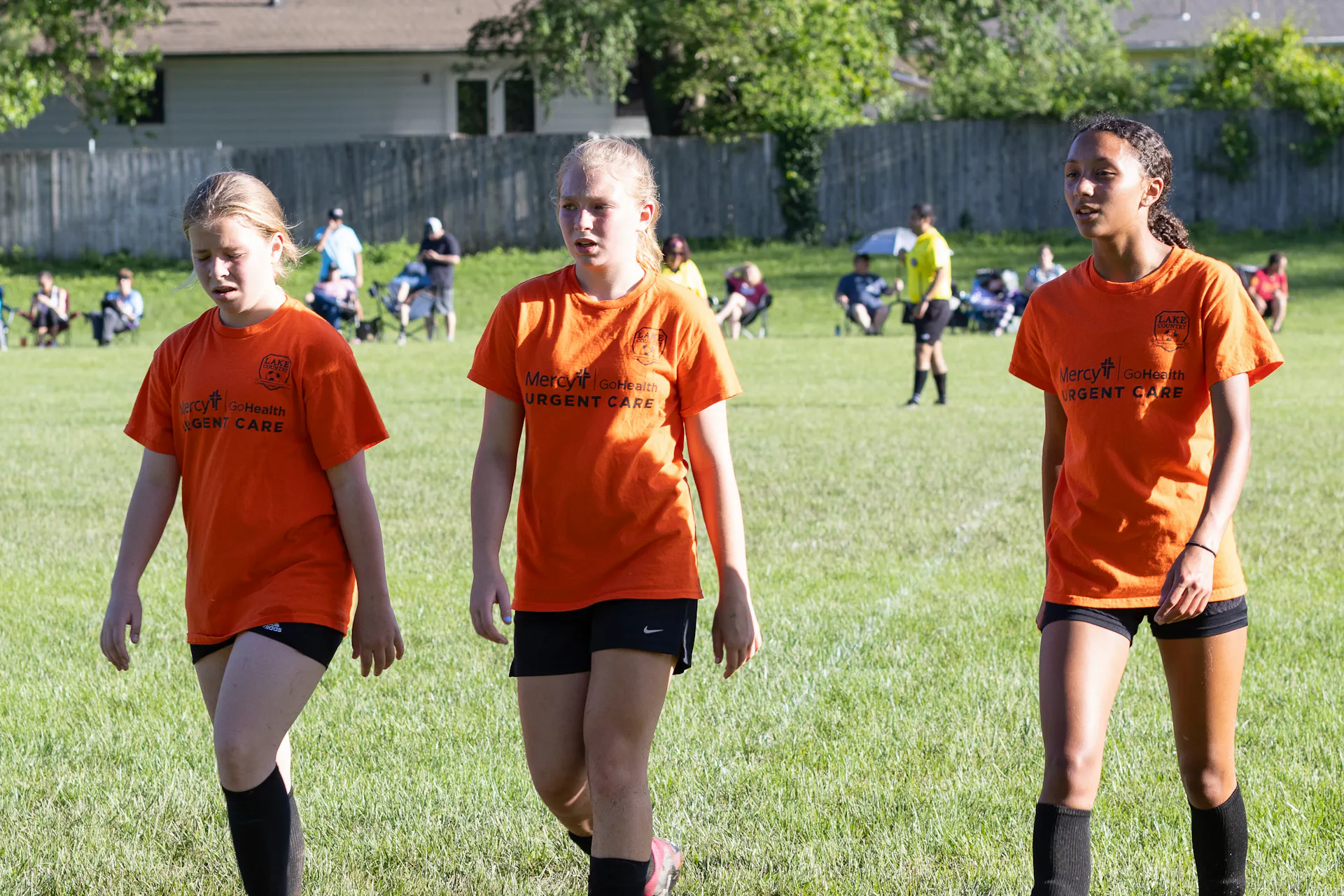 Mercy-GoHealth soccer team