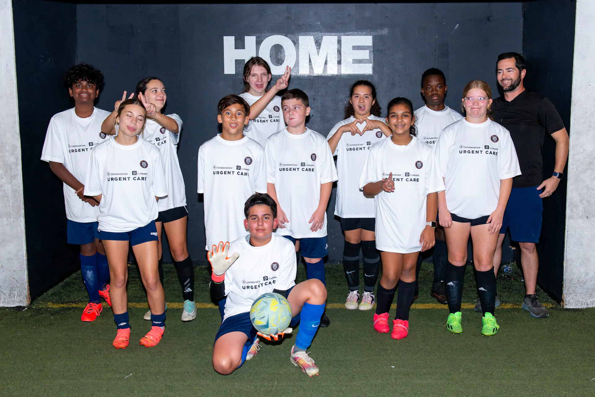 ChristianaCare-GoHealth soccer team