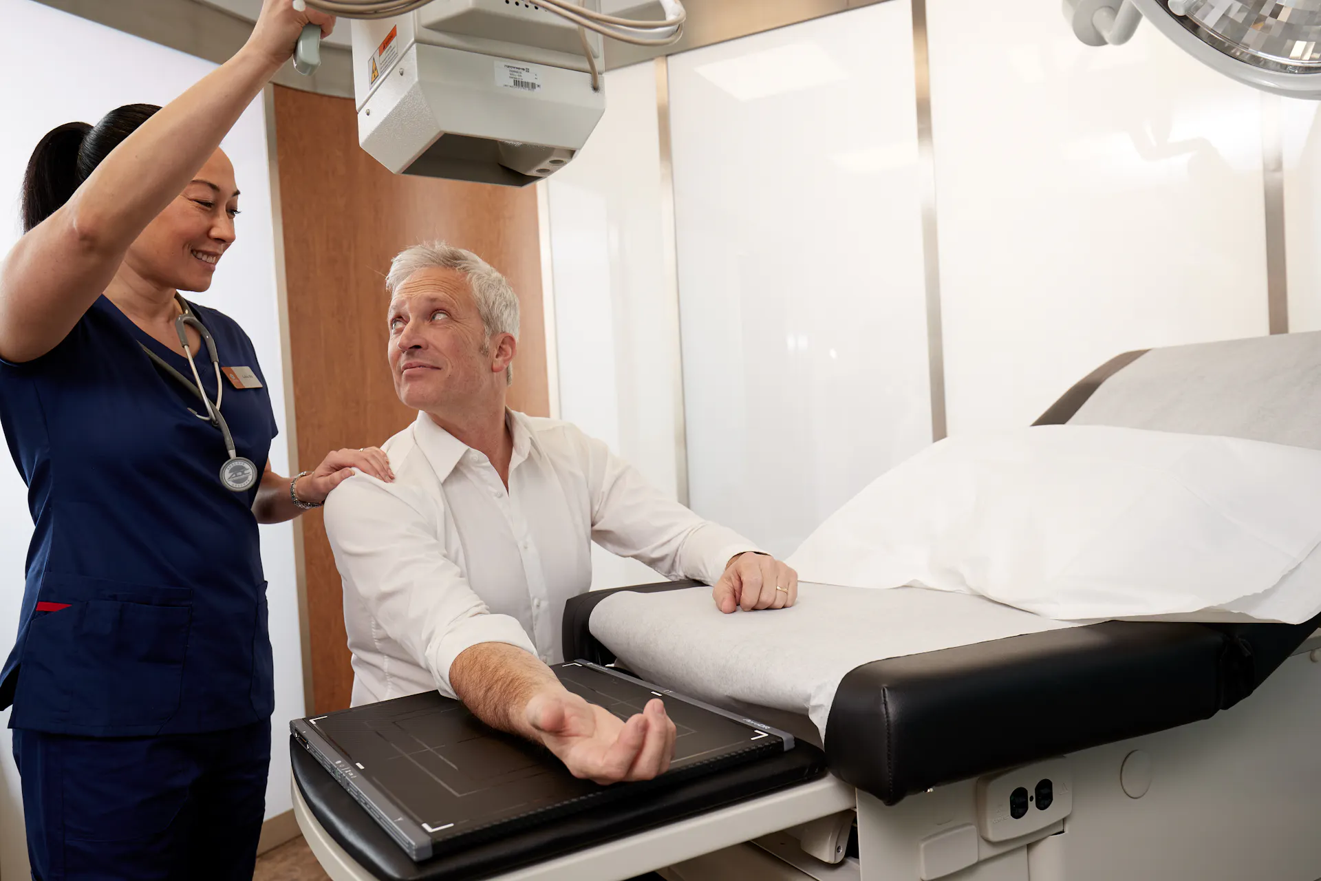 Workers’ compensation patient and doctor