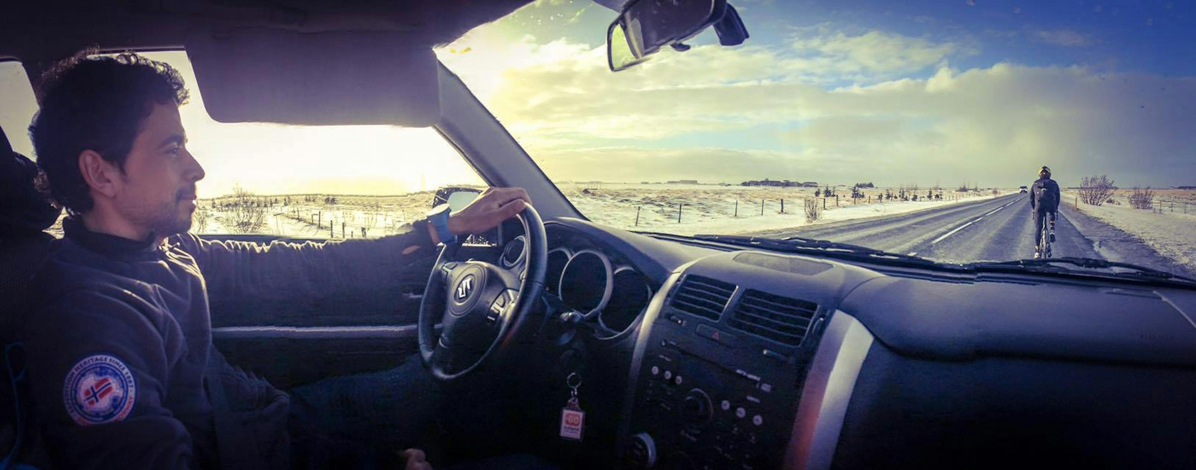 Suzuki Vitara rental car provided by Go Iceland Car Rental in Iceland