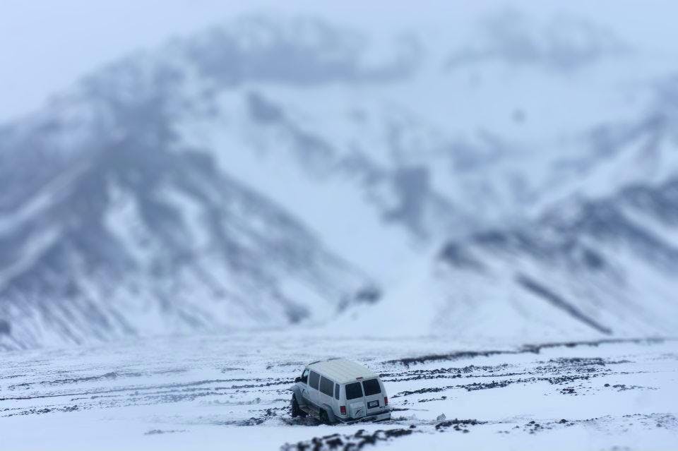 Drive safely in Iceland