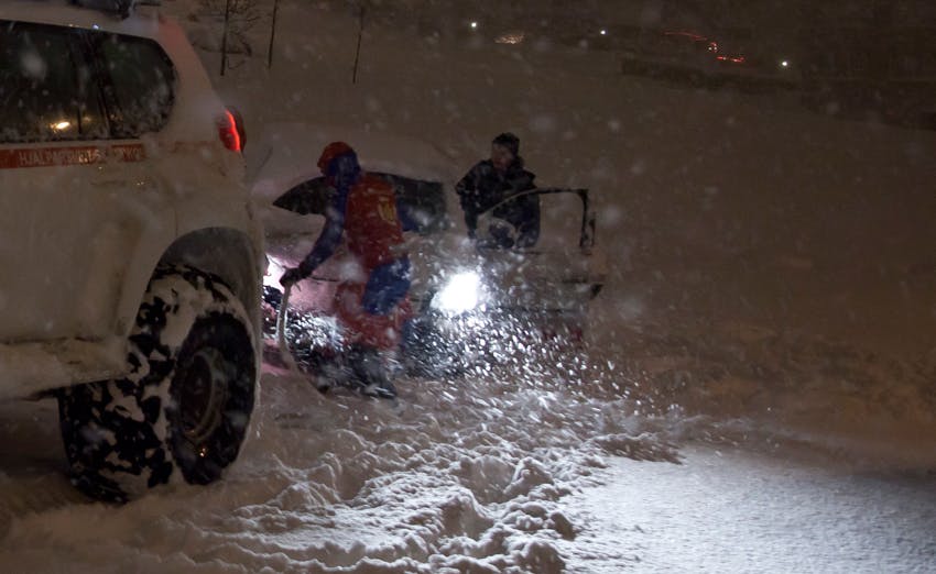 ICE-SAR in Iceland helping out drivers in distress