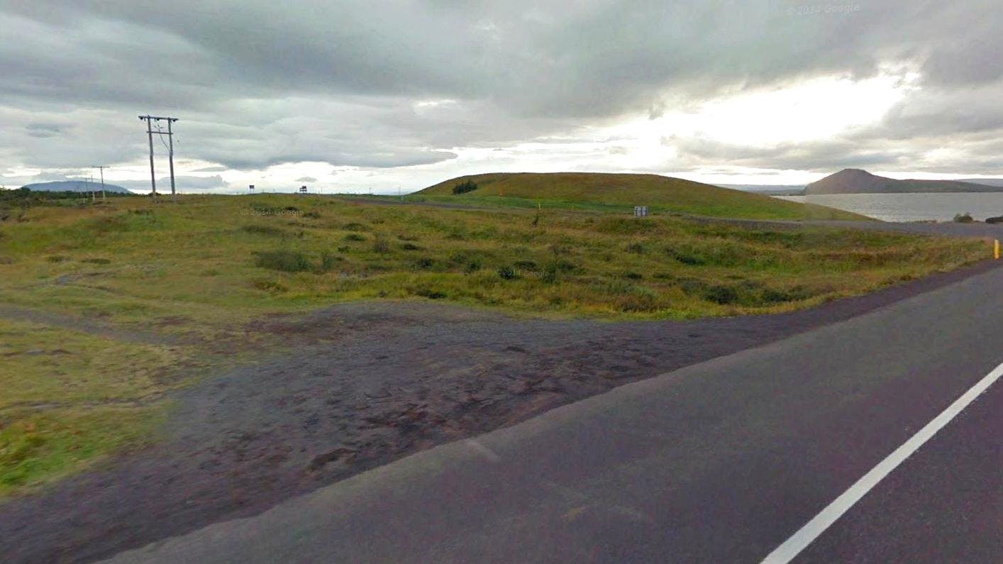 Directions to Stóragjá by Mývatn in Iceland