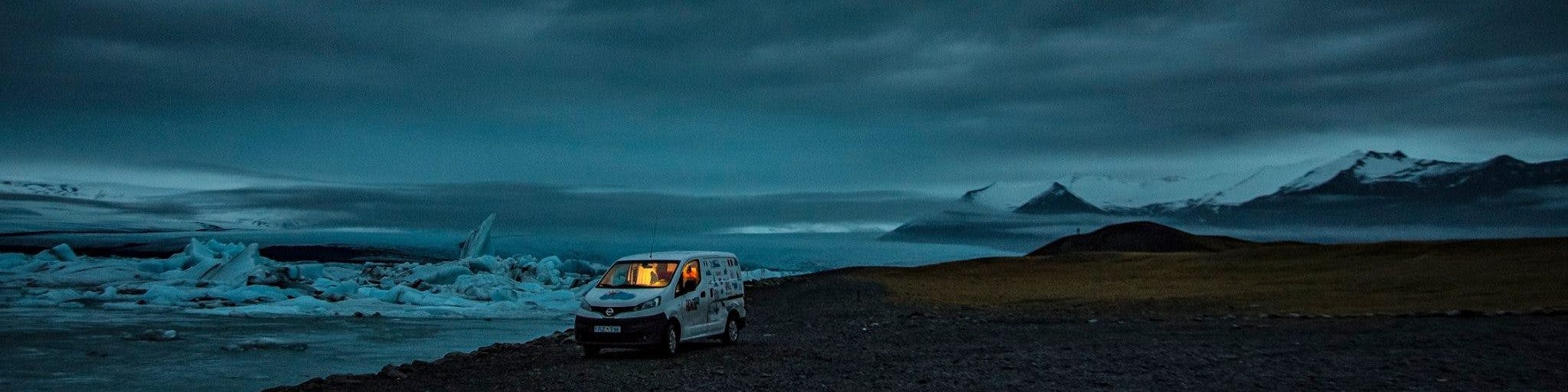 Camping in Iceland