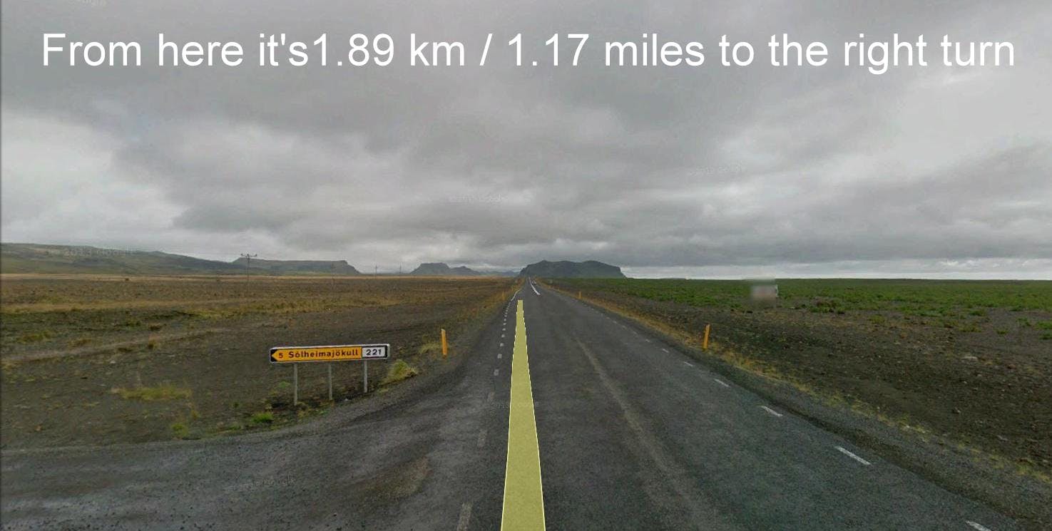 Directions to the airplane wreck at Sólheimarsandur